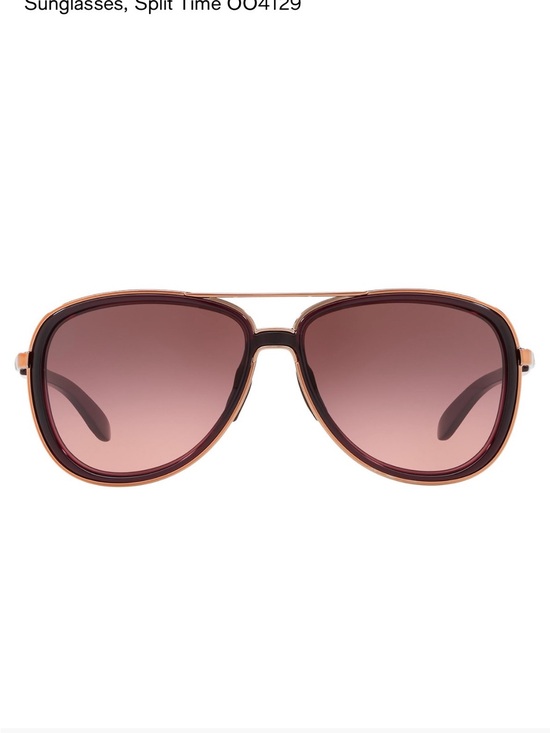 Oakley Accessories - Oakley Aviator Style Women's Sunglasses in Brown Gradient Red